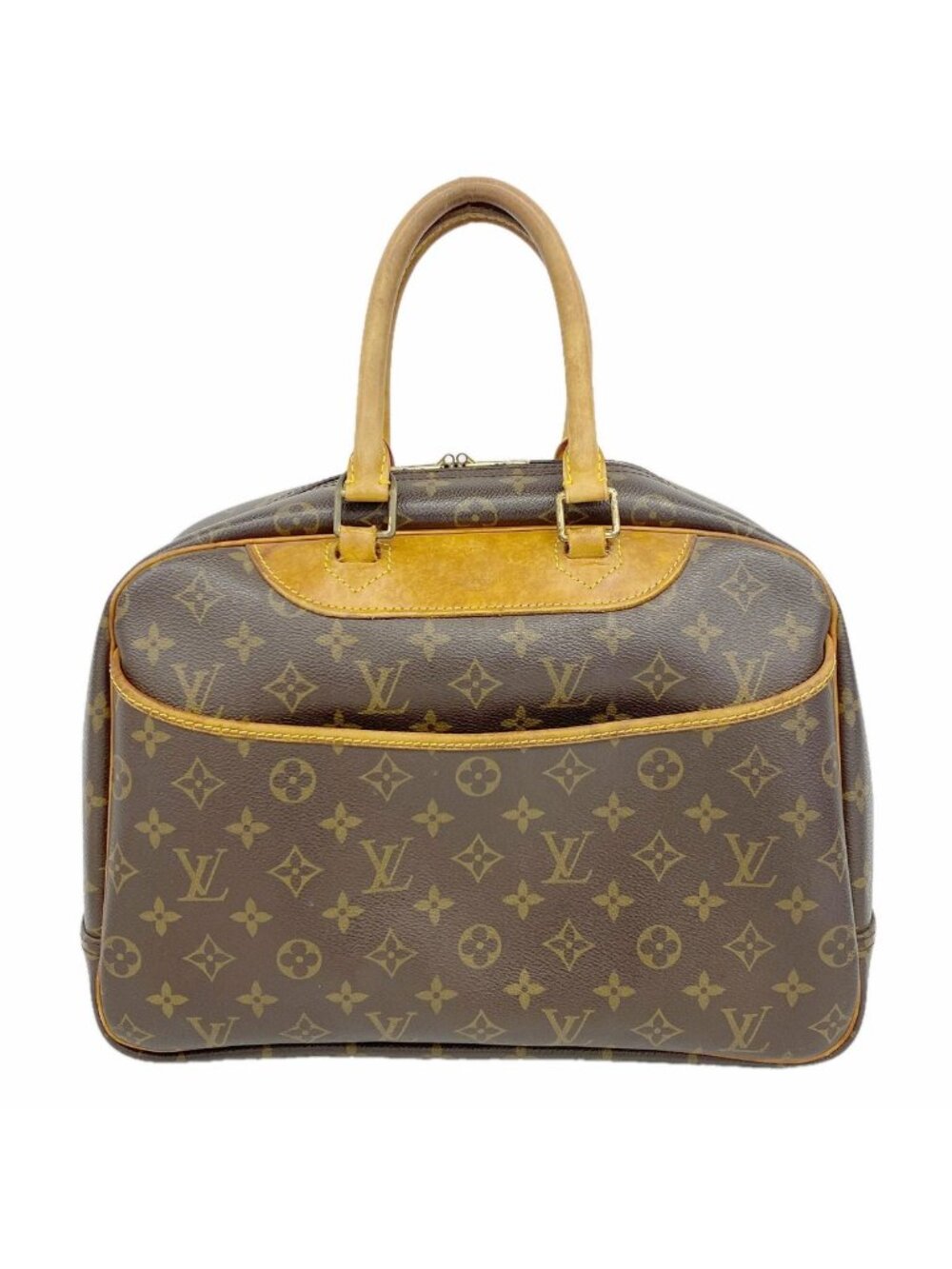 Louis Vuitton Handbag Monogram Deauville Brown
